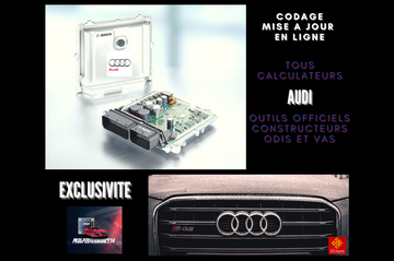 Vous recherchez un expert en codage en ligne et mise à jour en ligne des calculateurs Audi