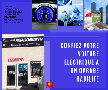 L'entretien d'un véhicule hybride ou électrique dans un garage habilité proche de Montpellier