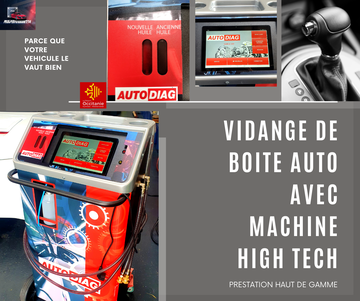 NOUVELLE MACHINE HIGH TECH POUR LA VIDANGE DE VOTRE BOITE AUTO A MONTPELLIER