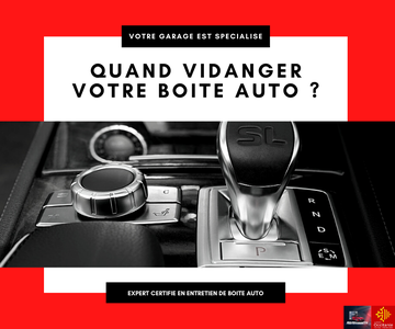 Faire entretenir et vidanger sa boite automatique auprès d'une garage certifié près de Montpellier (Occitanie)