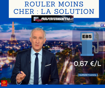 Passez de l'essence à l'ethanol E85 grâce à votre garage Progperformance34 à Gigean